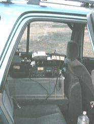 車内シャックの写真